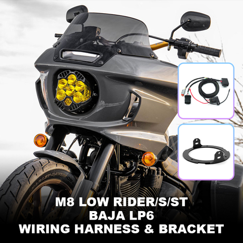 Baja LP6 Wiring Harnessfor and Bracket For 18-later Low Rider/S/ST