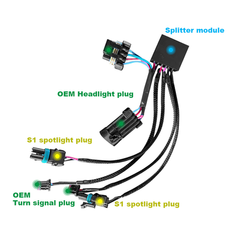 Run/Turn Signal Adapter For Baja S1