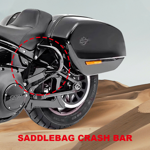 SADDLEBAG CRASH BAR