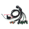 Baja LP6 Headlight and S1 Wiring Harness and Bracket