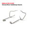 Rear Saddlebag Guards / Chrome