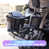 Flat-Out Bar & Saddlebag Tip-Over Bar Set