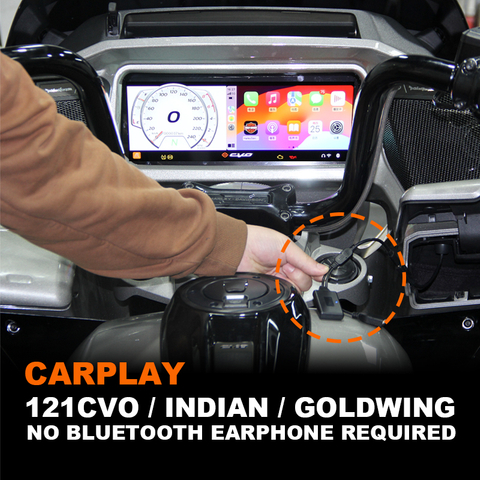 121CVO Indian Goldwing Carplay