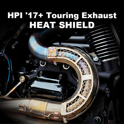 Fit HPI 2017-Later Touring Exhaust Heat Shield